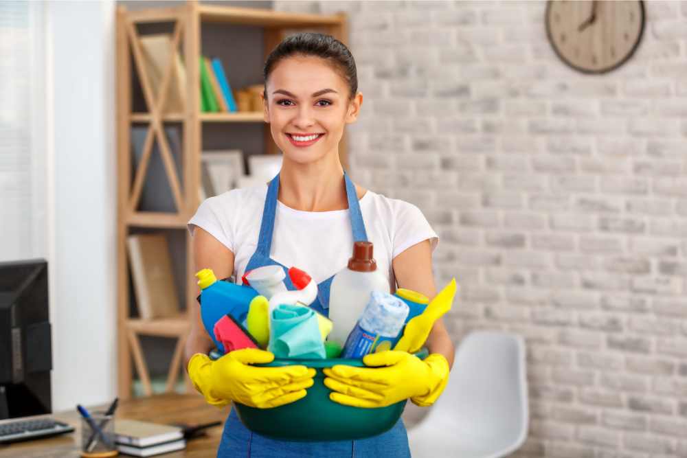 Keep Cleaning Supplies Handy